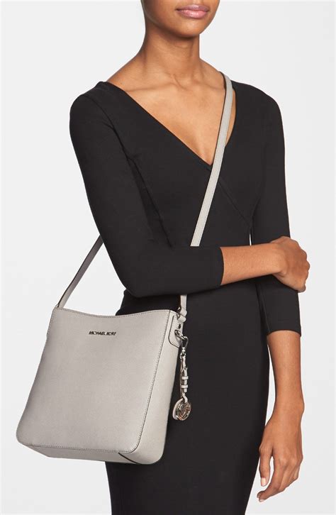 michael kors jet set large crossbody clutch|michael kors saffiano jet set.